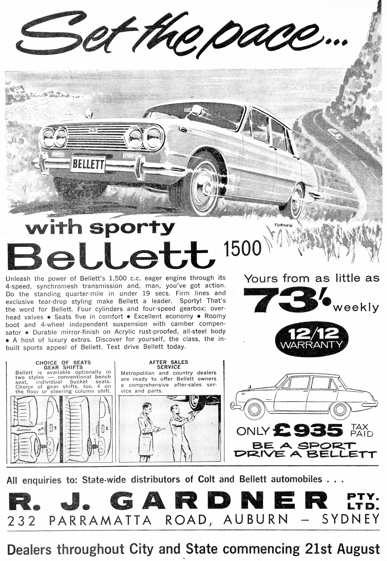 1964 Isuzu Bellett 1500 Sedan